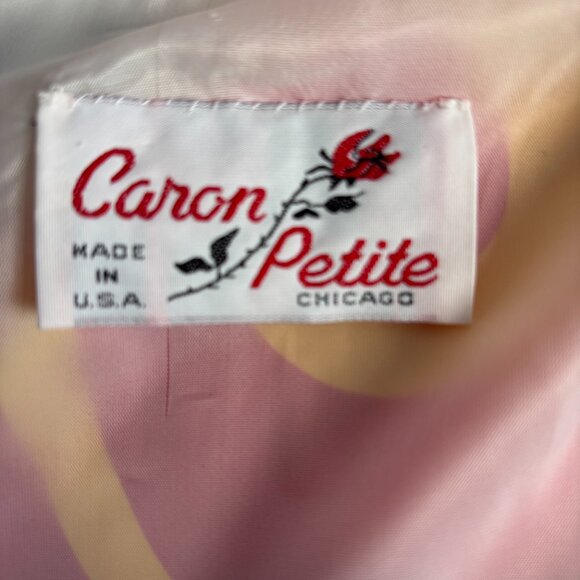 1980s Caron Petite Colorful Geometric Print Suit Jacket - Picture 8 of 10